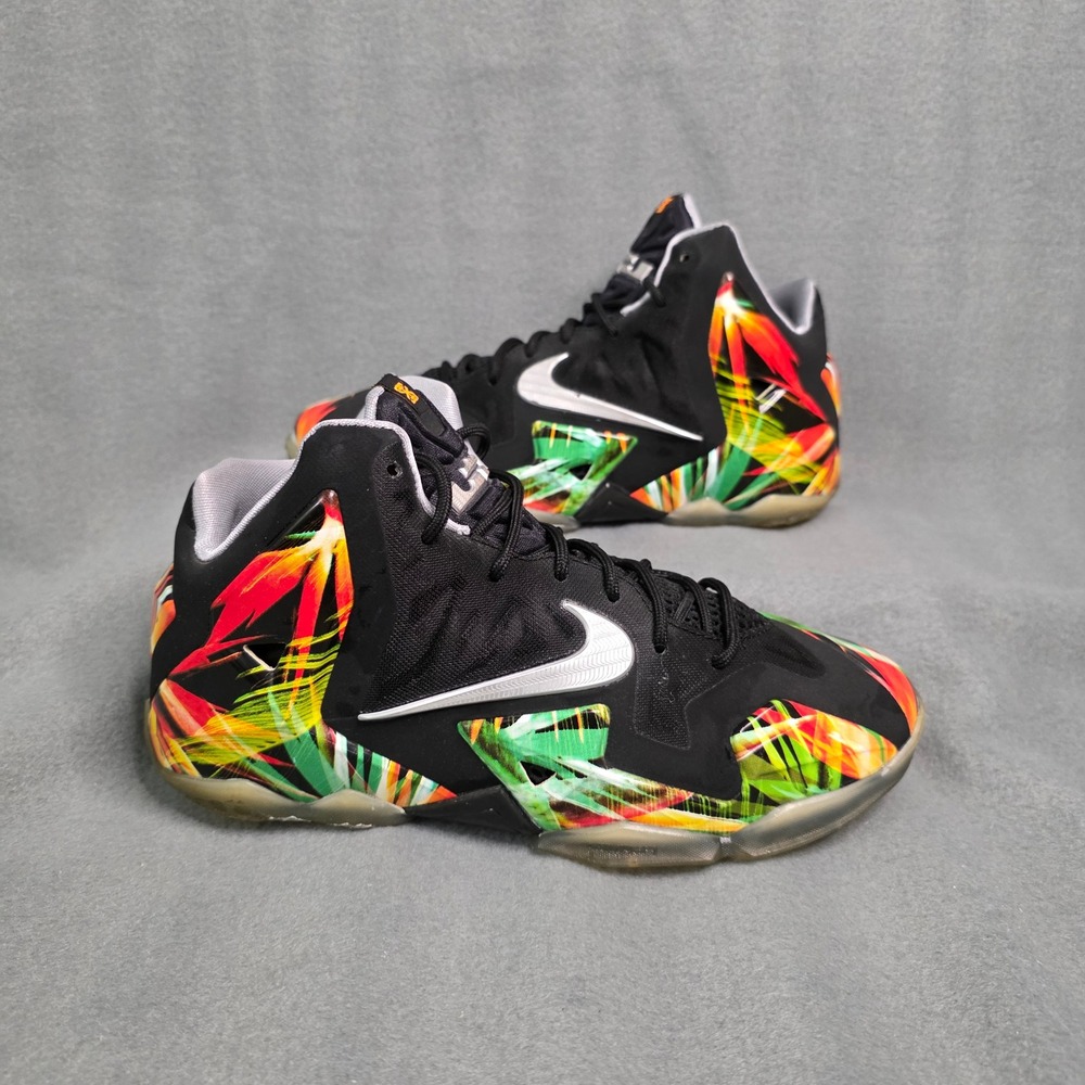 Nike LeBron 11 Everglades Mens Size 7Y Sneakerhead King James Hypebeast Tropical